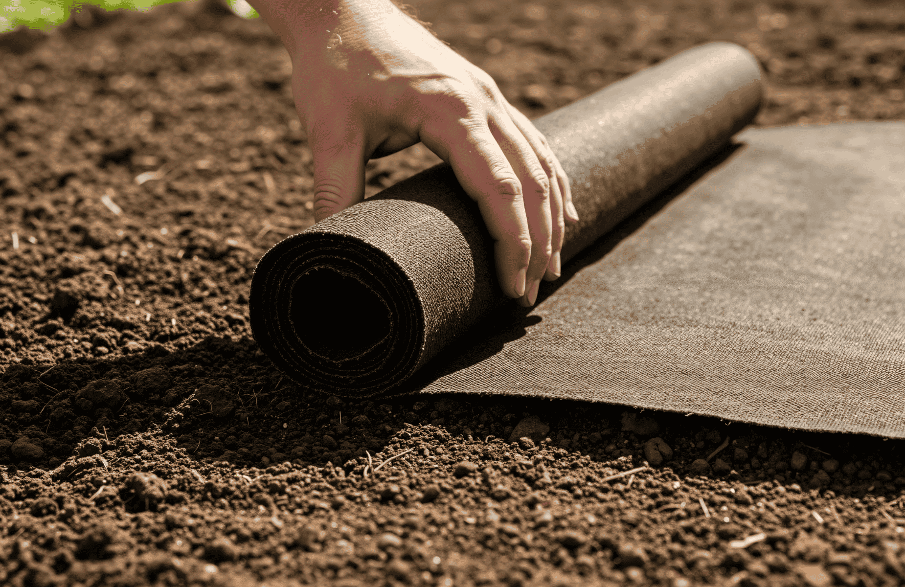 Landscape Bed Weed Control