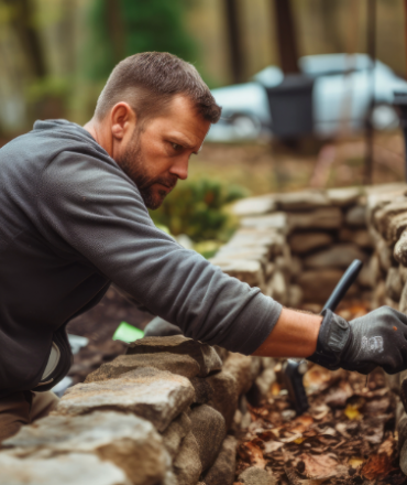 Hardscape design in Waukee Iowa