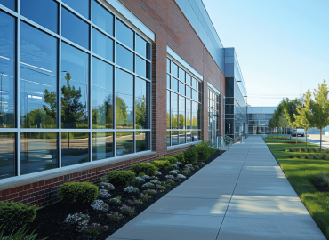 commercial landscaping Ankeny Iowa professional grounds maintenance by Escape Landscaping